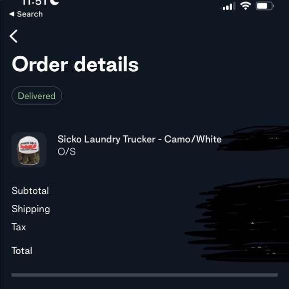 Sicko Born From Pain Camo/White Trucker Hat - Picture 5 of 5